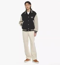 Essential Logo Patch Varsity Jacket