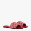 Flat Sandals In Lauretos Jacquard