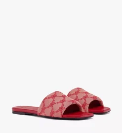 Flat Sandals In Lauretos Jacquard