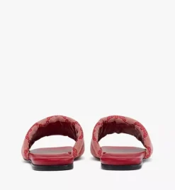 Flat Sandals In Lauretos Jacquard