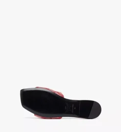 Flat Sandals In Lauretos Jacquard