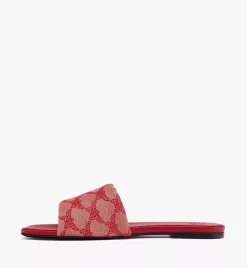 Flat Sandals In Lauretos Jacquard