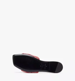 Flat Sandals In Lauretos Jacquard