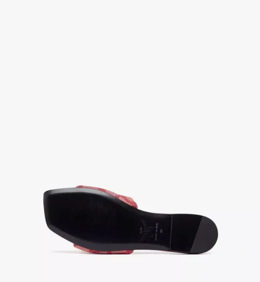 Flat Sandals In Lauretos Jacquard