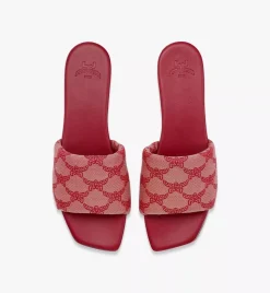 Flat Sandals In Lauretos Jacquard