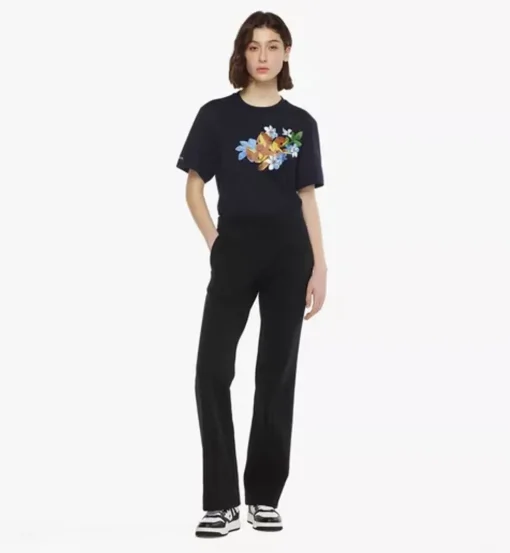 Floral T-Shirt In Organic Cotton