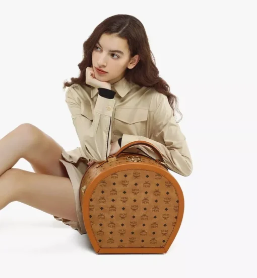 Hat Box In Visetos