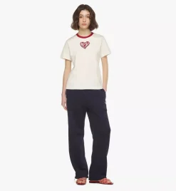 Heart Logo T-Shirt In Organic Cotton