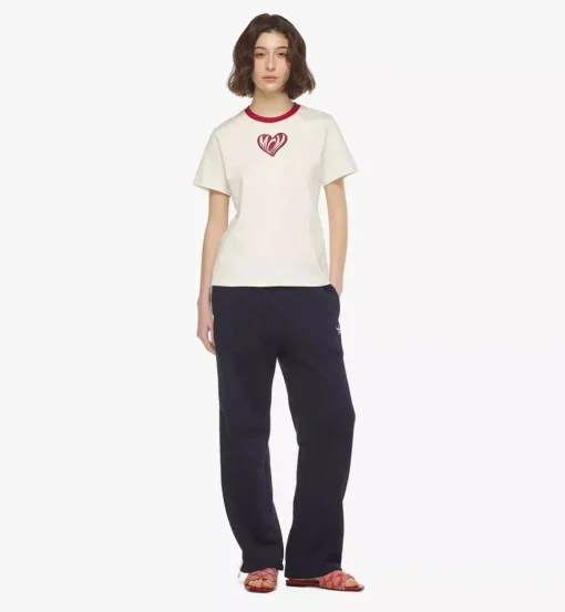 Heart Logo T-Shirt In Organic Cotton