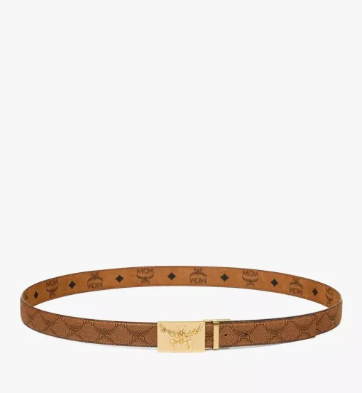 Himmel Brass Plate Reversible Monogram Belt