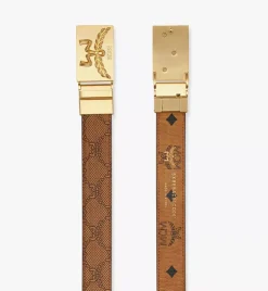 Himmel Brass Plate Reversible Monogram Belt