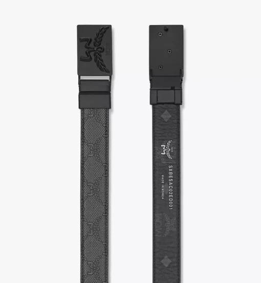 Himmel Brass Plate Reversible Monogram Belt
