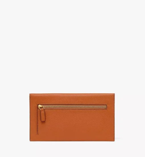 Himmel Continental Pouch In Embossed Leather