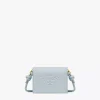 Himmel Crossbody Wallet In Embossed Logo Leather