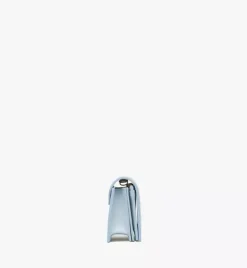 Himmel Crossbody Wallet In Embossed Logo Leather