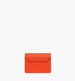 Himmel Crossbody Wallet In Embossed Logo Leather
