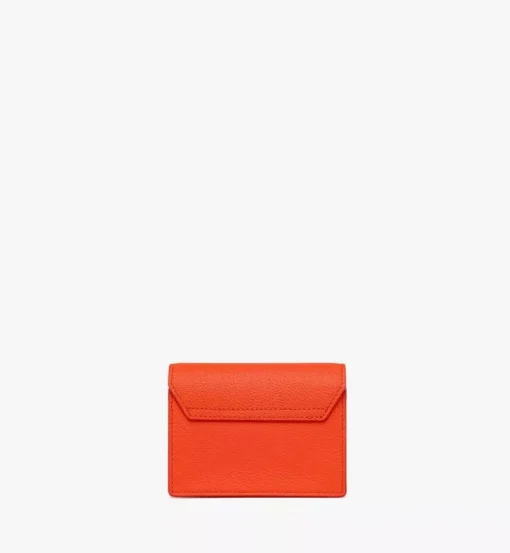 Himmel Crossbody Wallet In Embossed Logo Leather