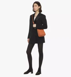 Himmel Hobo In Embossed Logo Leather