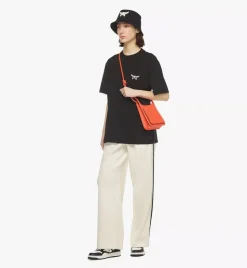 Himmel Hobo In Embossed Logo Leather