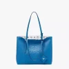Himmel Shopper In Embossed Logo Leather