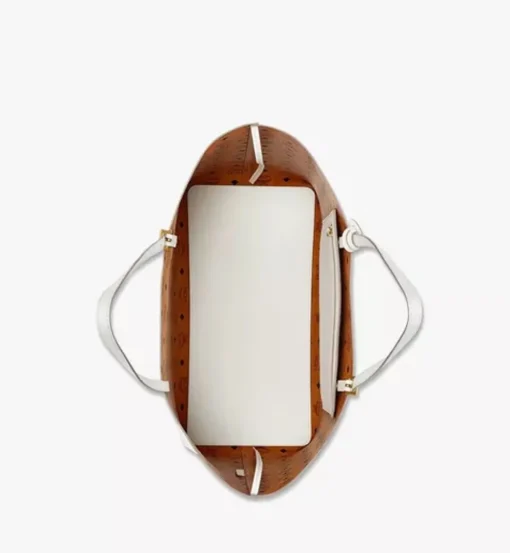Himmel Shopper In Embossed Logo Leather