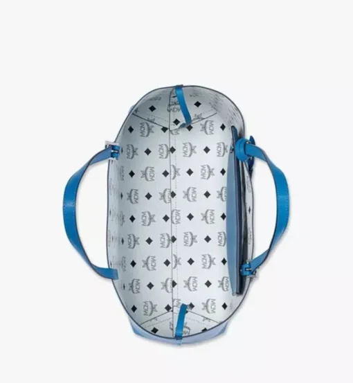 Himmel Shopper In Embossed Logo Leather