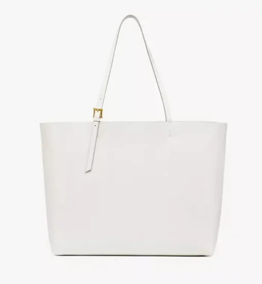 Himmel Shopper In Embossed Logo Leather