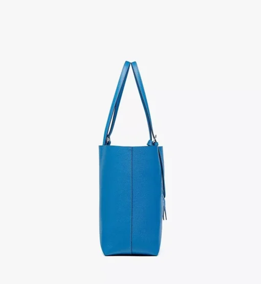 Himmel Shopper In Embossed Logo Leather