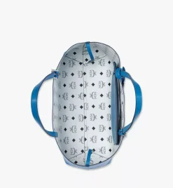 Himmel Shopper In Embossed Logo Leather