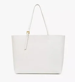 Himmel Shopper In Embossed Logo Leather