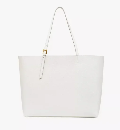 Himmel Shopper In Embossed Logo Leather