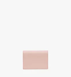 Himmel Snap Wallet In Embossed Logo Leather