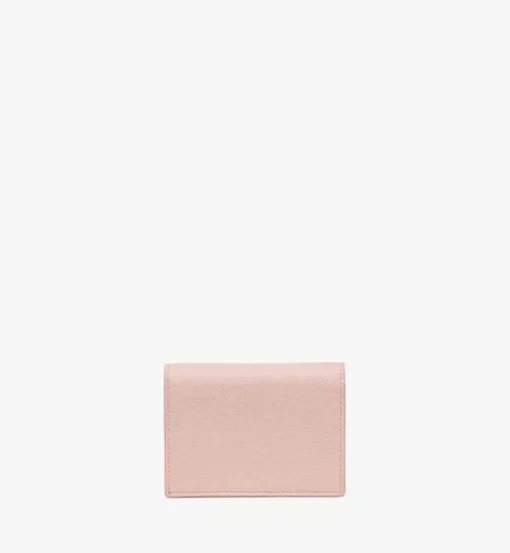 Himmel Snap Wallet In Embossed Logo Leather
