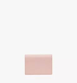 Himmel Snap Wallet In Embossed Logo Leather