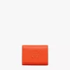 Himmel Trifold Wallet In Embossed Logo Leather