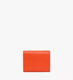 Himmel Trifold Wallet In Embossed Logo Leather