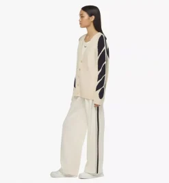 Intarsia Laurel Cardigan