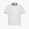 Intarsia Laurel Pique Polo