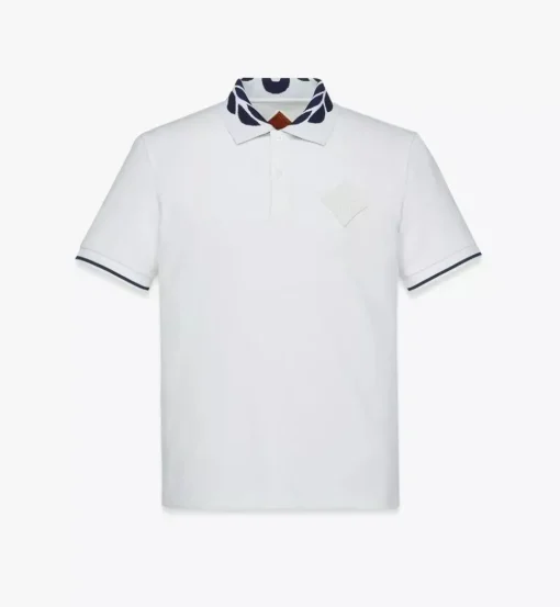 Intarsia Laurel Pique Polo