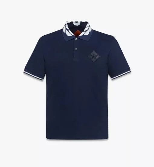 Intarsia Laurel Pique Polo