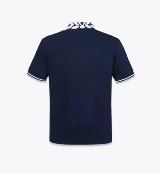 Intarsia Laurel Pique Polo