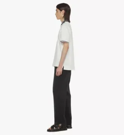 Intarsia Laurel Pique Polo