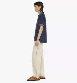 Intarsia Laurel Pique Polo
