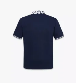 Intarsia Laurel Pique Polo