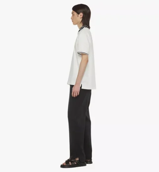 Intarsia Laurel Pique Polo