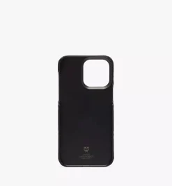 Iphone 14 Pro Max Case In Embossed Monogram Leather