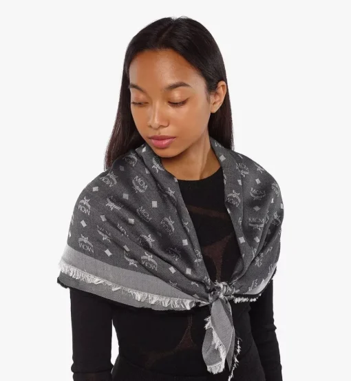 Jacquard Monogram Scarf