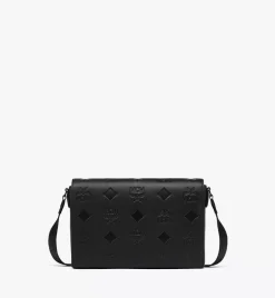 Klassik Messenger In Maxi Monogram Leather