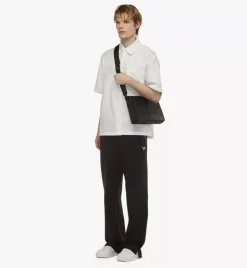 Klassik Messenger In Maxi Monogram Leather