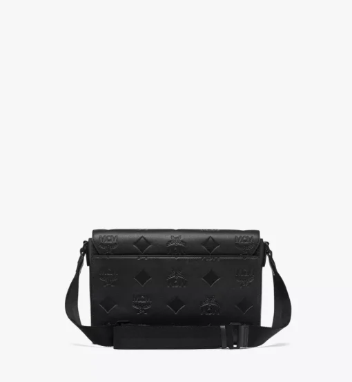 Klassik Messenger In Maxi Monogram Leather